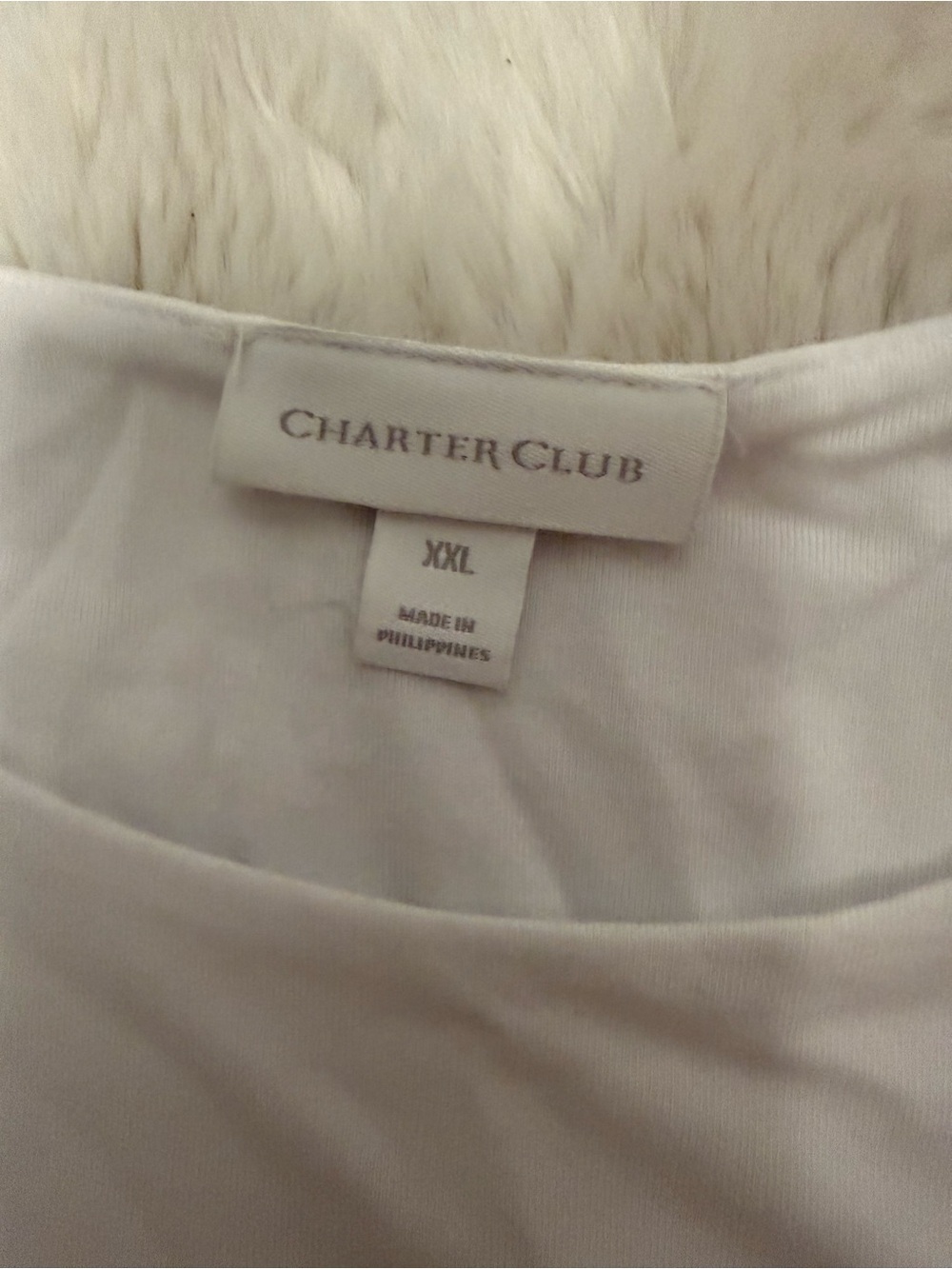 Charter Club White Tiered Eyelet Dress – Size XXL - Picture 3 of 5
